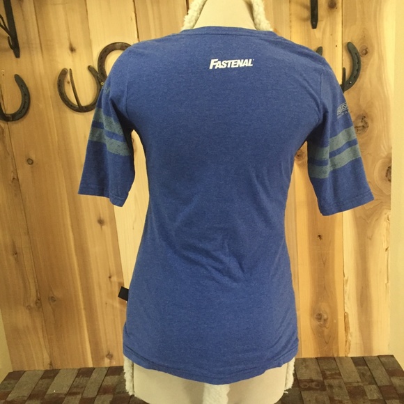 Nascar Carl Edwards V-neck fitted t-shirt Race top - Picture 5 of 7